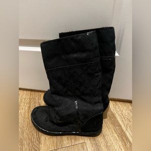Coach Ugg Style Boots Size 8